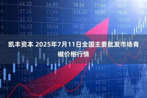 凯丰资本 2025年7月11日全国主要批发市场青椒价格行情